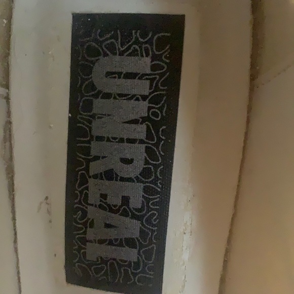 Vintage white chunky heels size 6 - Picture 8 of 12